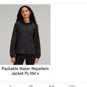 Packable Water-Repellent Jacket
PLXM 4
Primal Dot Max Black Multi
Size 4